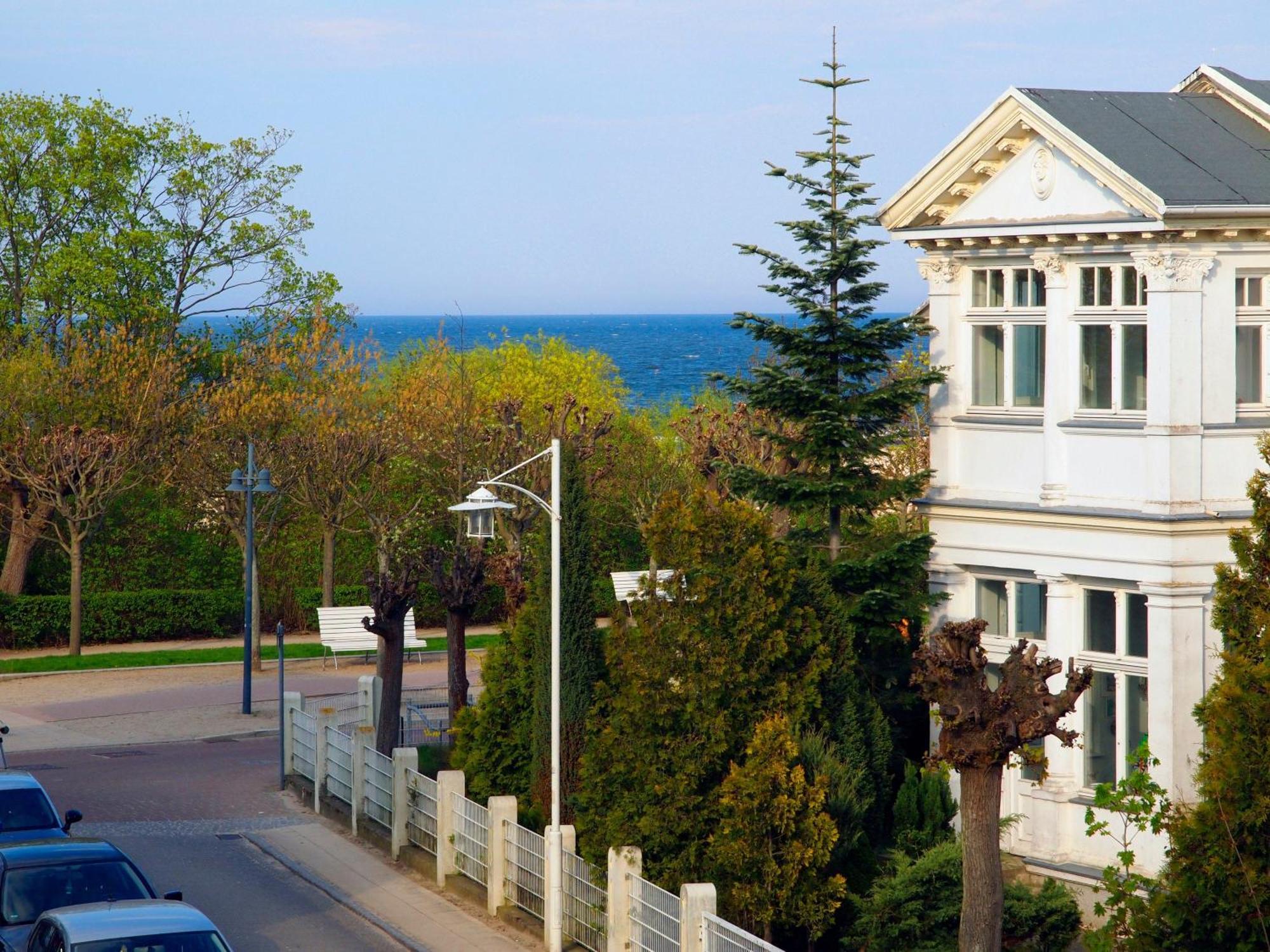 Ferienwohnung Weiße Düne - nur 50 Meter zum weißen Sandstrand Ostseebad Heringsdorf Exterior foto